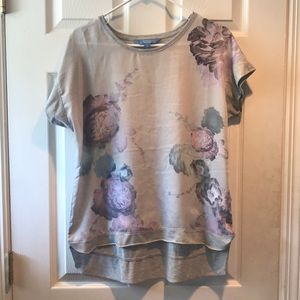 Vera wang floral top